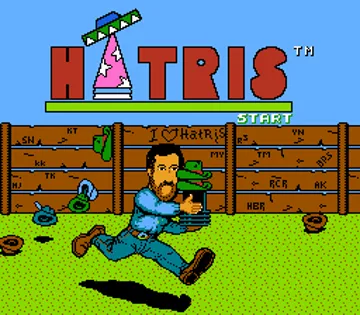 Hatris (USA) screen shot title